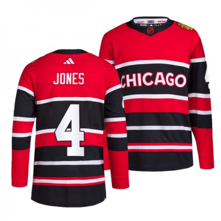 Män Ishockey Chicago Blackhawks tröja Seth Jones 4 Adidas 2022-23 Röd Reverse Retro 2.0 Authentic Män Ishockey Chicago Blackhawks tröja Seth Jones 4 Adidas 2022-23 Röd Reverse Retro 2.0 Authentic